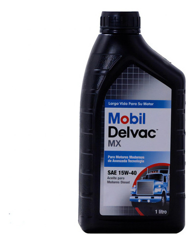 Aceite Mobil De Motor Delvac Mx 15w40 1 Lt