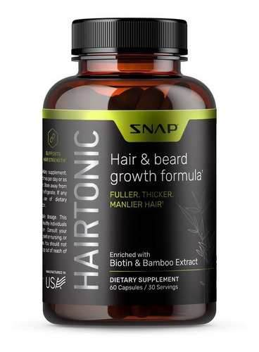 Suplemento Cabello & Barba Hairtonic 60 Caps