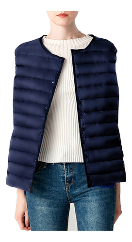 Chaqueta Acolchada Cálida De Invierno Para Mujer D Fashion,