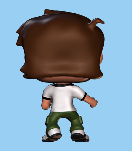 Imagen 3 de 4 de Ben 10 Funko Pop Base Box Artwork- Figura Plastica