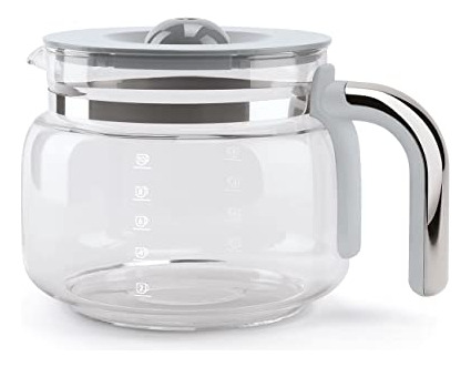 Cafetera Smeg Retro Style Dcf02, 1.7 L, Color Crema