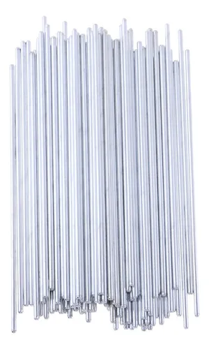 N 100 Piezas 100 Mm X 2 Mm Eje De Barra De Barra Redonda De