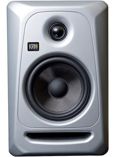 Krk Classic 5 G3 5 Powered Studio Monitor, Silver And Black 