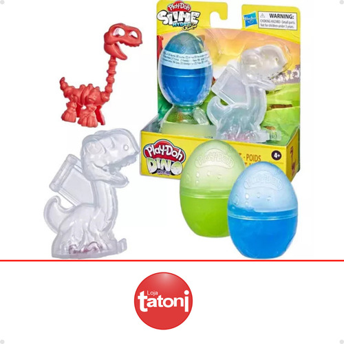 Play Doh Slime Dino Crew Ovos E Ossos Sortidos Hasbro F1499