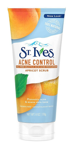 St Ives Acne Control Apricot Scrub 6 oz St. Ives