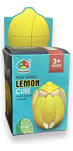 Cubo Rubik Frutas, Pera, Plátano, Manzana Y Naranja