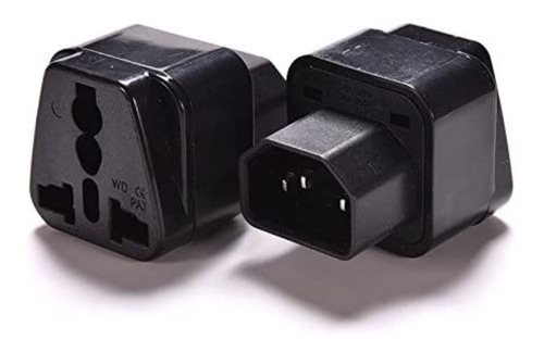 Adapter Power Iec C14  A  Universal Au Us Uk Eu C13 