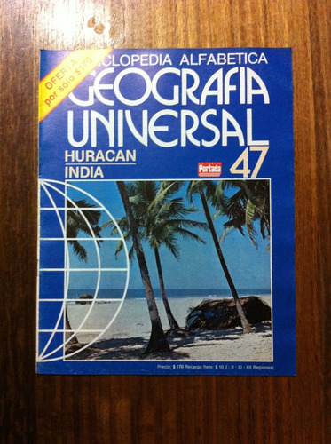 Enciclopedia Alfabetica Geografia Universal Fasciculo Nº47