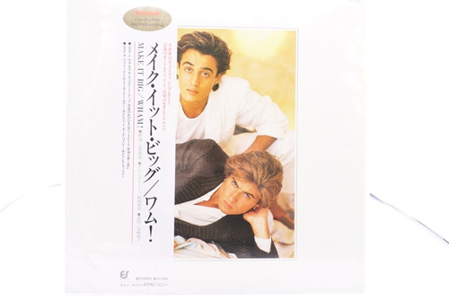 Vinilo Wham! Make It Big 1984 Primera Edición Japonesa, Obi