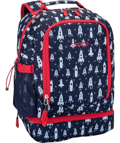 Mochila Bentgo Kids 2 En 1 - Cohetes