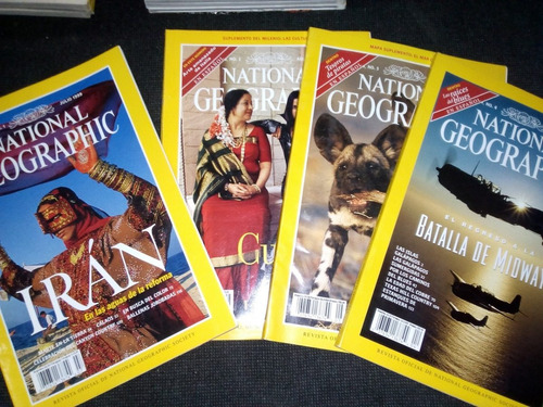 Imagen 3 de 7 de Revista National Geographic Español E Ingles 70 80 90 00 10