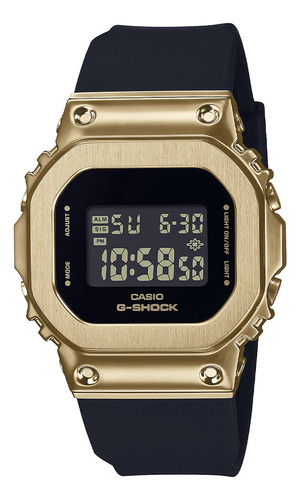 Hermoso Reloj Casio G-schock Dorado - Negro Para Mujer