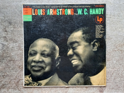 Disco Lp Louis Armstrong Plays W.c. Handy (1954) Usa R15