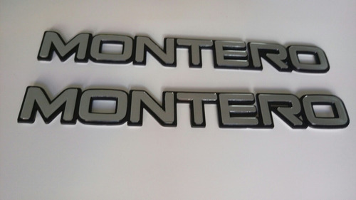 Mitsubishi Montero Emblemas Latertales 