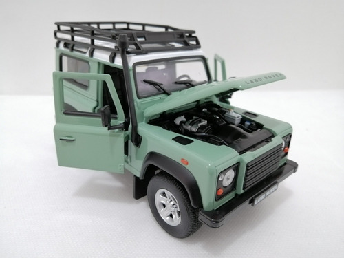 Land Rover Defender/escala 1:24/16cms De Largo/metálico.