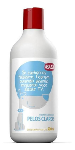 Sabonete Líquido Pêlos Claros Ibasa 500ml