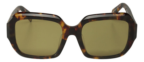 Prada Spr 28zs 14l-09z Square Shape Tortoise Gold (Usado)