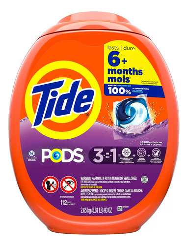 Detergente En Cápsulas 81 Pz Tide Tecnology 3-1 Msi