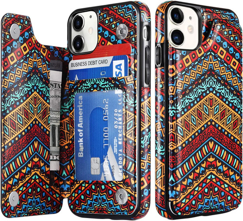 Funda Leto Para iPhone 11- Henna Pattern