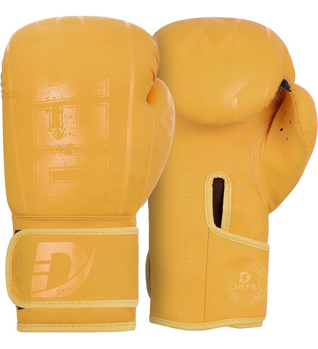 Defy - Guantes De Boxeo Para Hombres Y Mujeres, Guantes De B