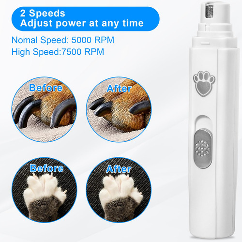 Lima De Uñas Eléctrica Para Perros Y Gatos, 2