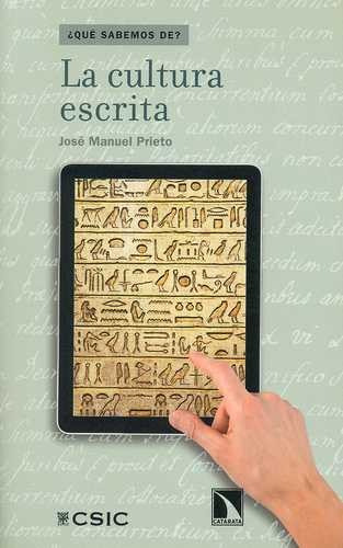 Libro Cultura Escrita, La