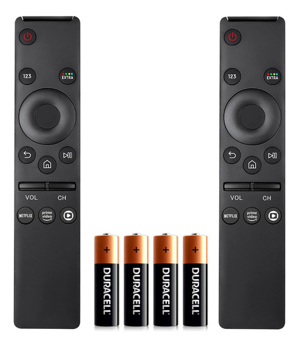 Kit 2 Controle Para Tv Samsung Compatível Todos Os Modelos