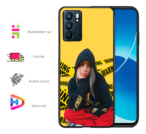 Funda + Extra Para Huawei Honor (todos) Billiie Eiilish Huawei Y9 Prime 2030