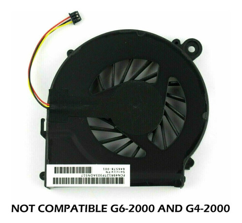 Fancooler Hp Pavilion  G4-1000 G6-1000 G7-1000 Cq42 G42 Cq62