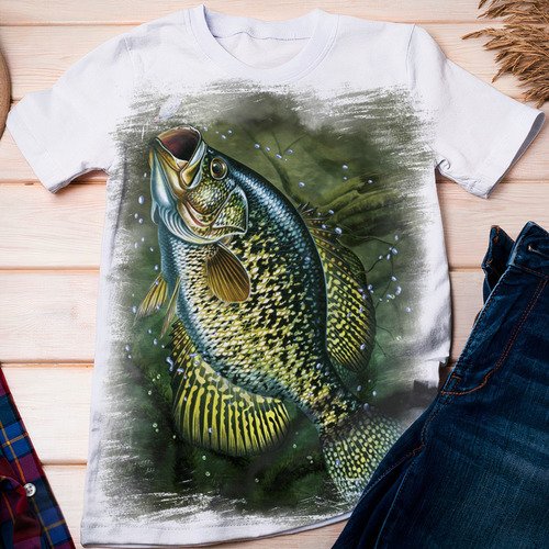 Camiseta Peixe Pescaria Mar Rio - Dicelli