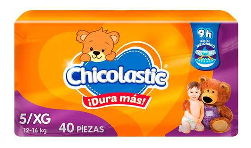 Chicolastic Pañal Desechable Dura Más Etapa 5 Xg