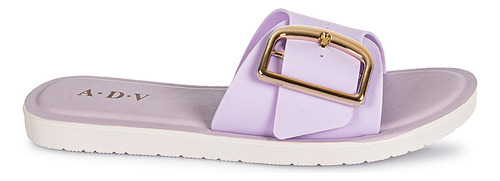 Sandalia Slide Casual Mujer Ann D Vian Lavanda Grace-2411