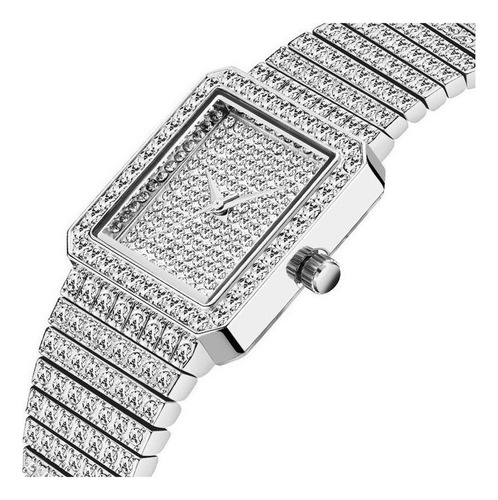 Reloj De Cuarzo Con Diamantes Cuadrados Missfox 2689 Para Mu