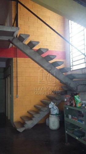 Galpão Para Alugar, 250 M² Por R$ 6.500,00/mês - Jardim São Caetano - São Caetano Do Sul/sp - Ga0376