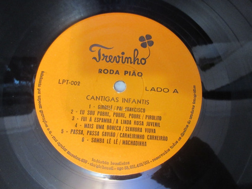 Lp - Roberto Stanganelli - Todos Os Generos - Roda Pião (Usado)