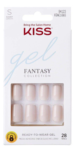 Kiss Gel Fantasy - Uas De Gel A Presin Listas Para Usar,  He