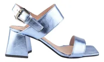 Comprar Sandalias Cómodas Taco Bajo De Mujer De Cuero Mita - Ferraro