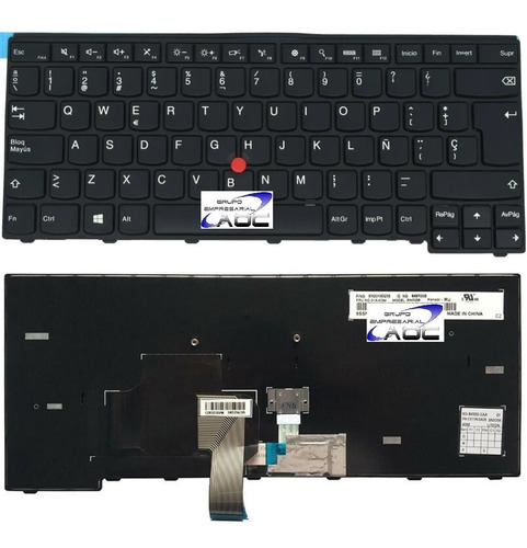 Teclado Lenovo Thinkpad T440 L440 E431 E440 L450 T450 Españo