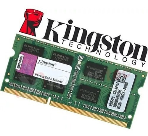 Memoria Ram Ddr3 Sodimm Kingston 4 Gb 1333 Mhz Pc3-10600 | Mercado Libre
