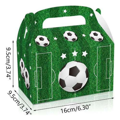 (02 #mold) Cajas Para Regalos De Fútbol, Cajas De Regalo Con