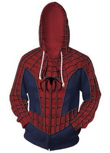 Chamarra Con Cremallera De Halloween 3d Spiderman Cosplay