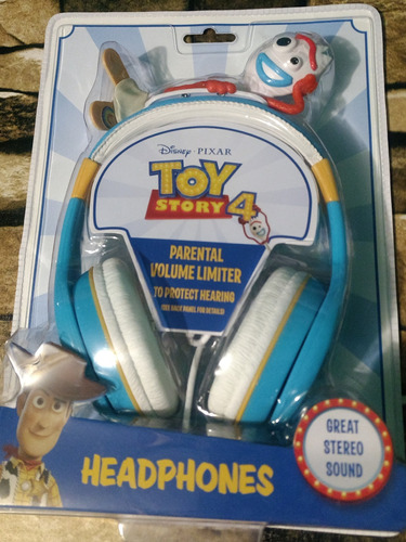 Audífonos Infantiles De Diadema De Toy Story 4 Forky