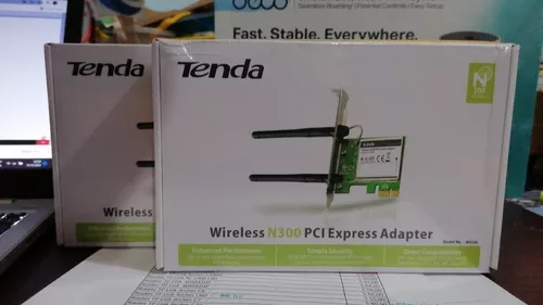 Tarjeta WiFi 300Mbps PCI-Express Tenda®