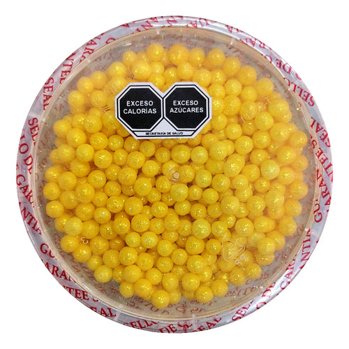 Sprinkles Perla Amarillo Huevo Diamantada Comestible 100gr