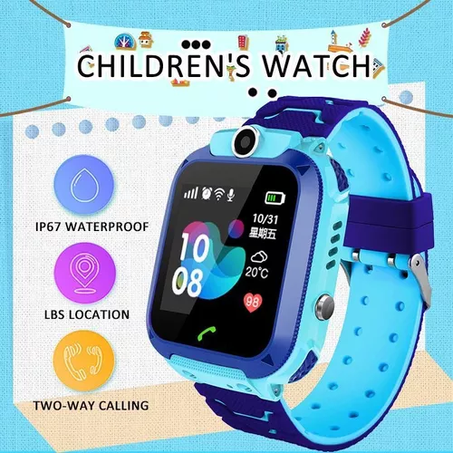 Reloj inteligente para niños Q12 Azul – Digitek Chile