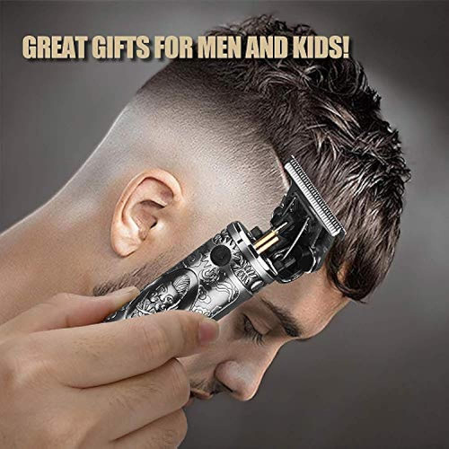 Amuliss Professional Mens Hair Clippers Zero Gap Cortadora D