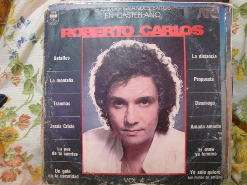 Vinilo Roberto Carlos En Castellano Volumen 4 M1