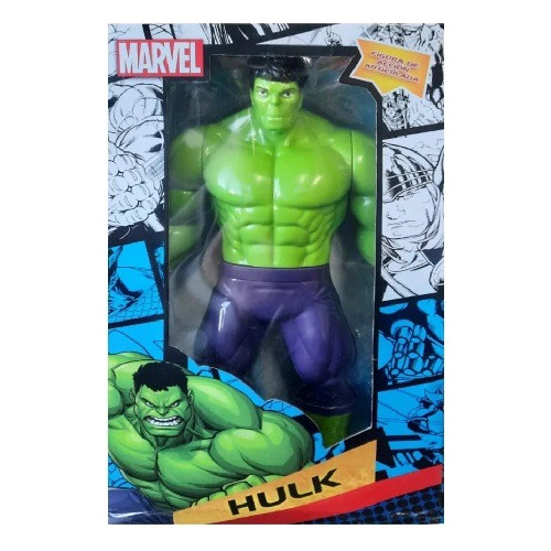Muñeco Hulk Articulado Super Heroe 23 Cm Vengadores Marvel 