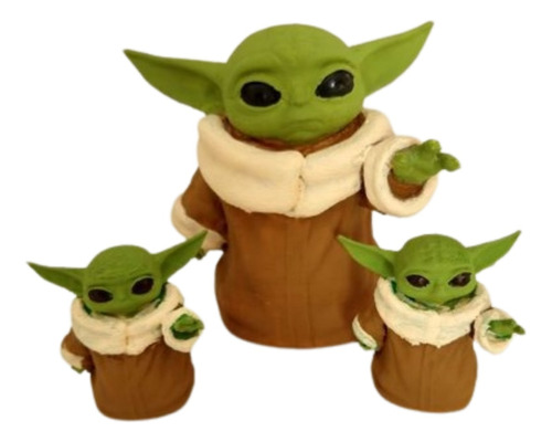 Souvenirs Mini Baby Yoda 3d (x 25 Unidades) + Adorno Torta