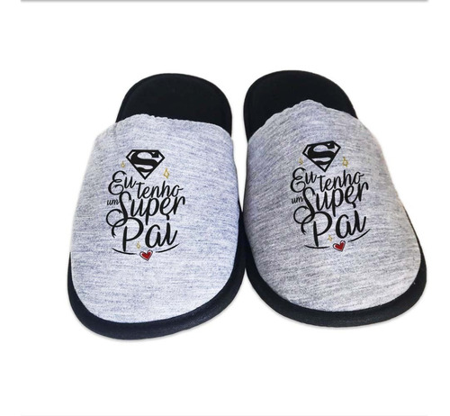 Pantufa Chinelo Pai Dia Pais Presente Confortável Envio 24h